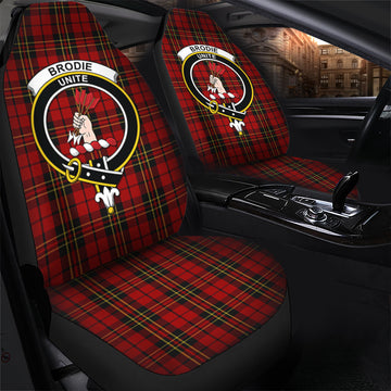 Brodie Tartan Car Seat Cover with Family Crest - Tartan Vibes Clothing