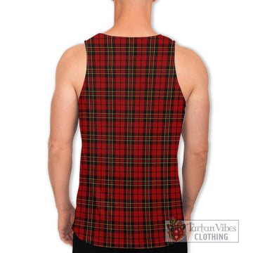 Brodie Tartan Men's Tank Top with Family Crest DNA In Me Style - Tartan Vibes Clothing