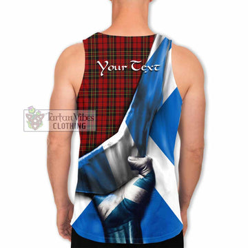 Brodie Tartan Men's Tank Top with Family Crest Scotland Patriotic Style - Tartan Vibes Clothing
