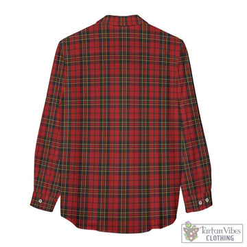Brodie Tartan Women's Casual Shirt with Family Crest - Tartan Vibes Clothing