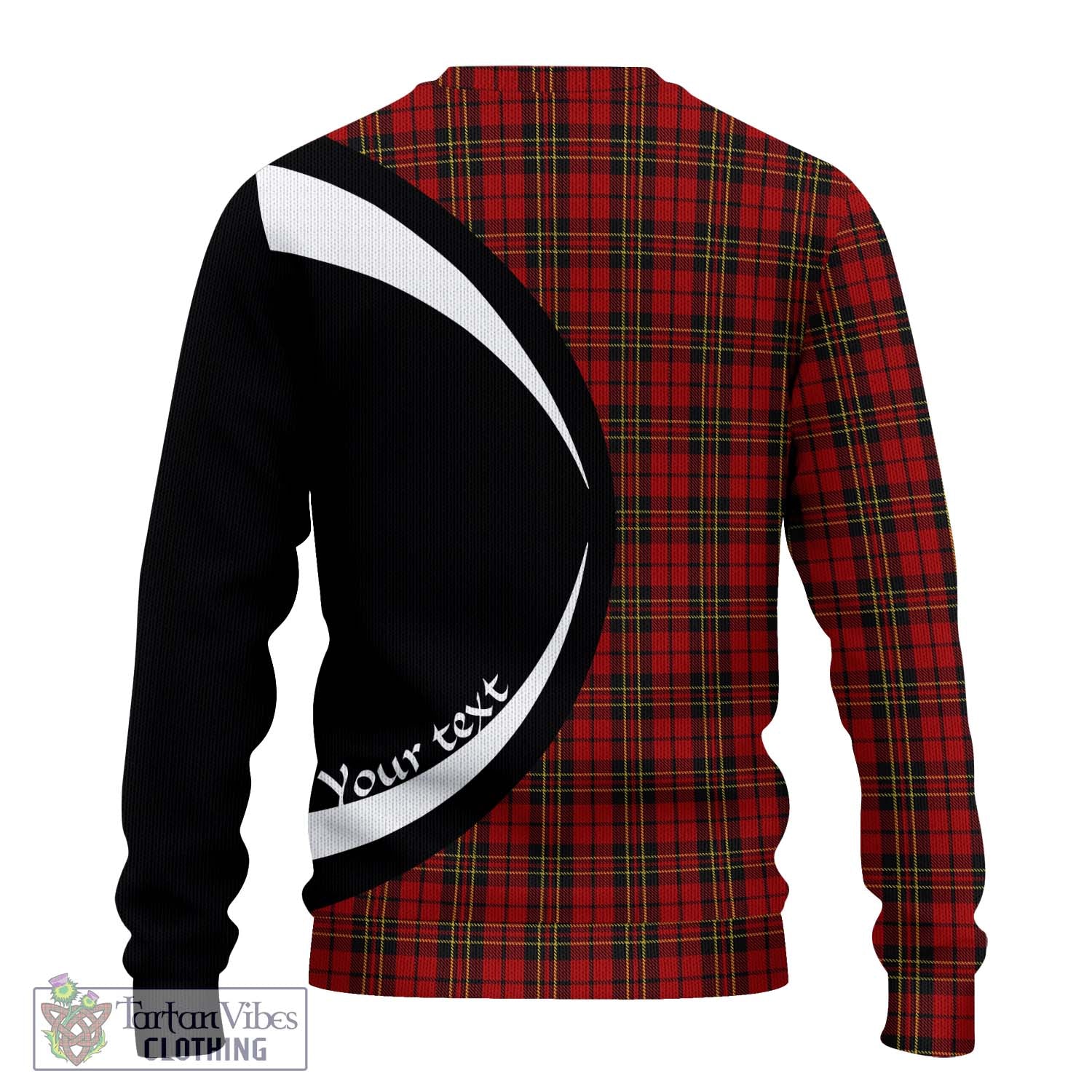 Brodie Tartan Ugly Sweater with Family Crest Circle Style - Tartan Vibes Clothing