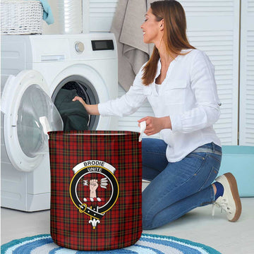 Brodie Tartan Laundry Basket with Family Crest - Tartan Vibes Clothing
