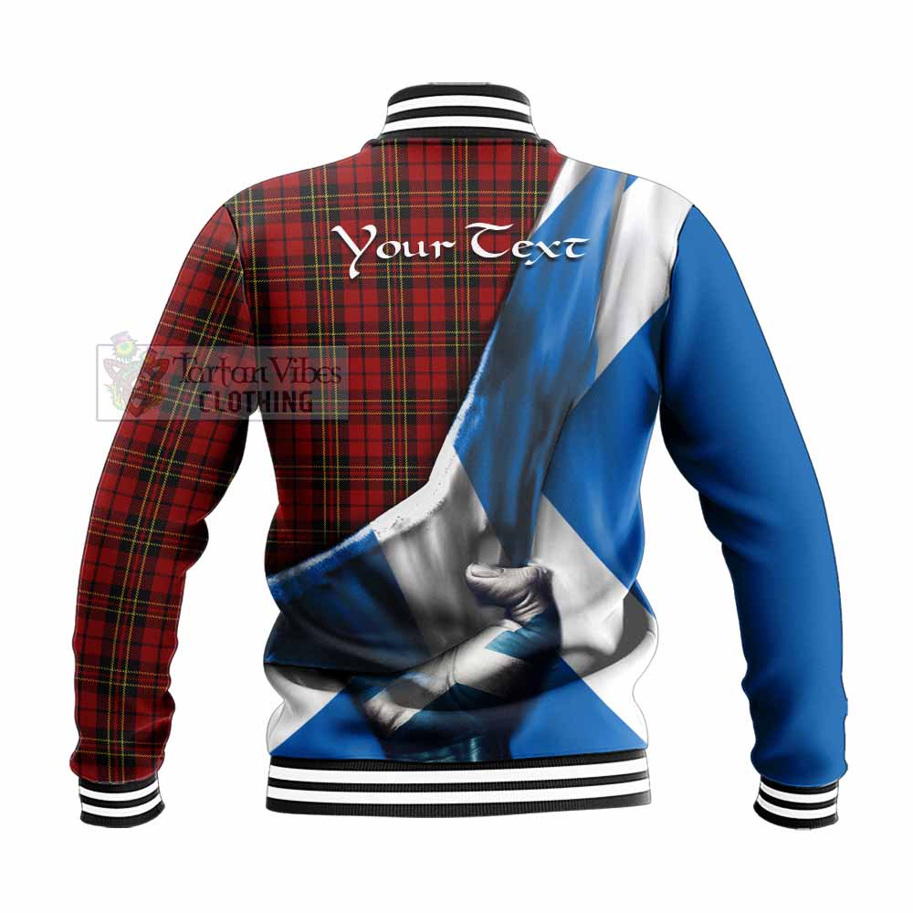 Brodie Tartan Baseball Jacket with Family Crest Scotland Patriotic Style - Tartan Vibes Clothing