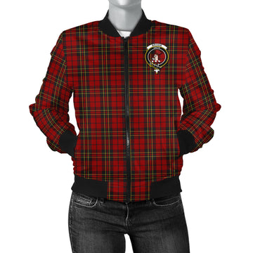 Brodie Tartan Bomber Jacket with Family Crest