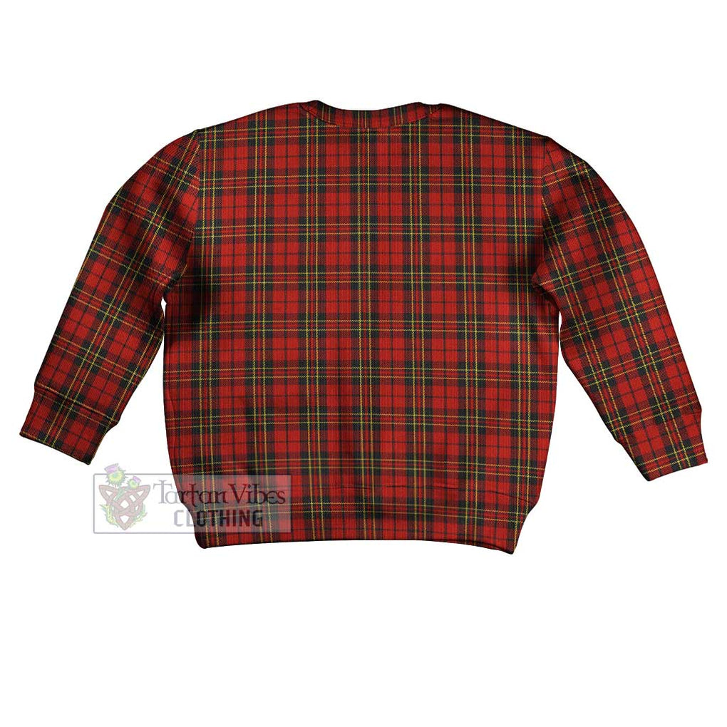 Brodie Tartan Kid Ugly Sweater with Family Crest - Tartan Vibes Clothing