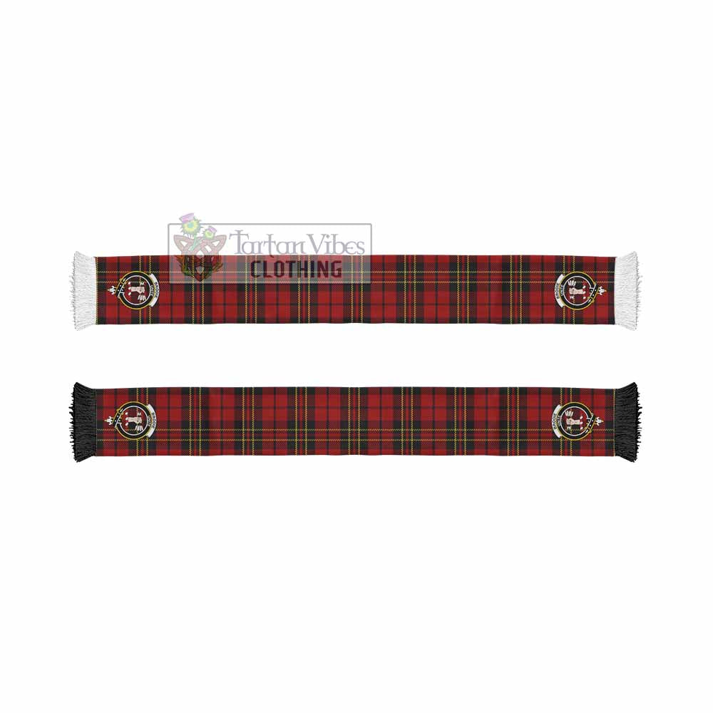Brodie Tartan Ruffneck Scarf with Family Crest - Tartan Vibes Clothing