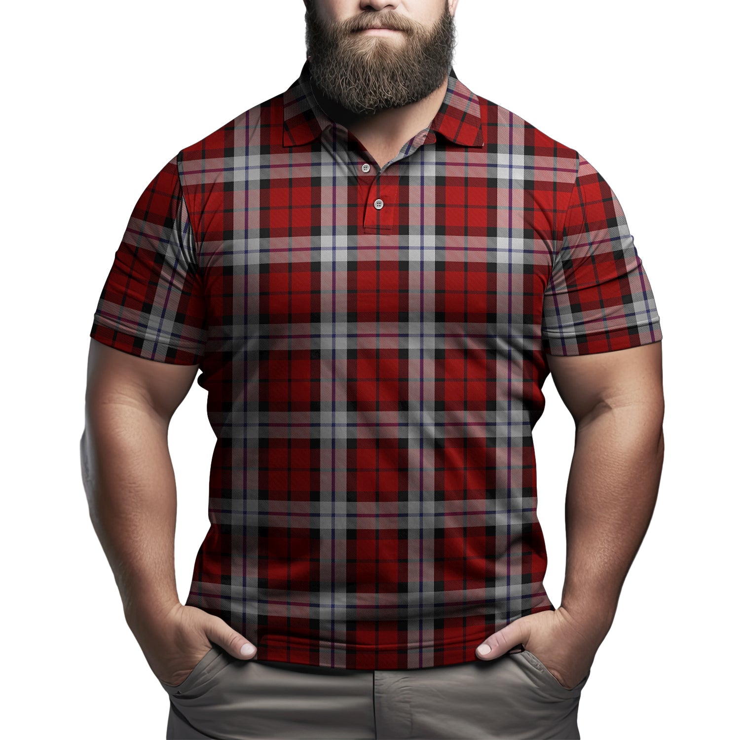 Brodie Dress Tartan Mens Polo Shirt - Tartanvibesclothing