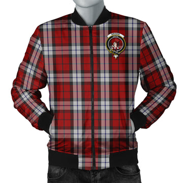 Brodie Dress Tartan Bomber Jacket with Family Crest