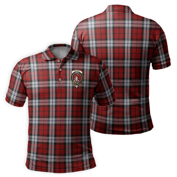 Brodie Dress Tartan Men's Polo Shirt with Family Crest