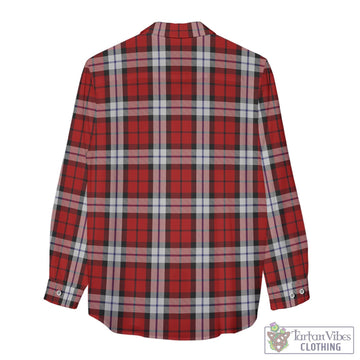 Brodie Dress Tartan Womens Casual Shirt with Family Crest