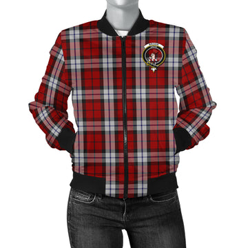 Brodie Dress Tartan Bomber Jacket with Family Crest