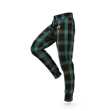 Brodie Hunting Tartan Joggers Pants with Family Crest