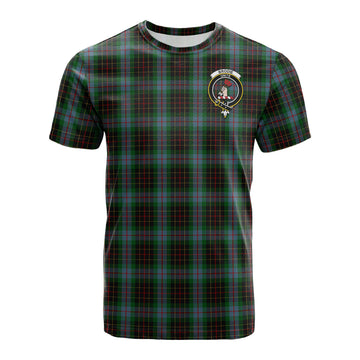 Brodie Hunting Tartan T-Shirt with Family Crest