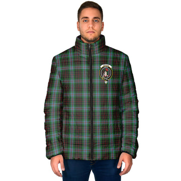 Brodie Hunting Tartan Padded Jacket with Family Crest