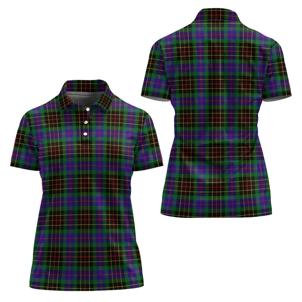 Brodie Hunting Modern Tartan Polo Shirt For Women Women - Tartanvibesclothing