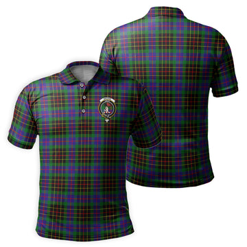Brodie Hunting Modern Tartan Men's Polo Shirt with Family Crest