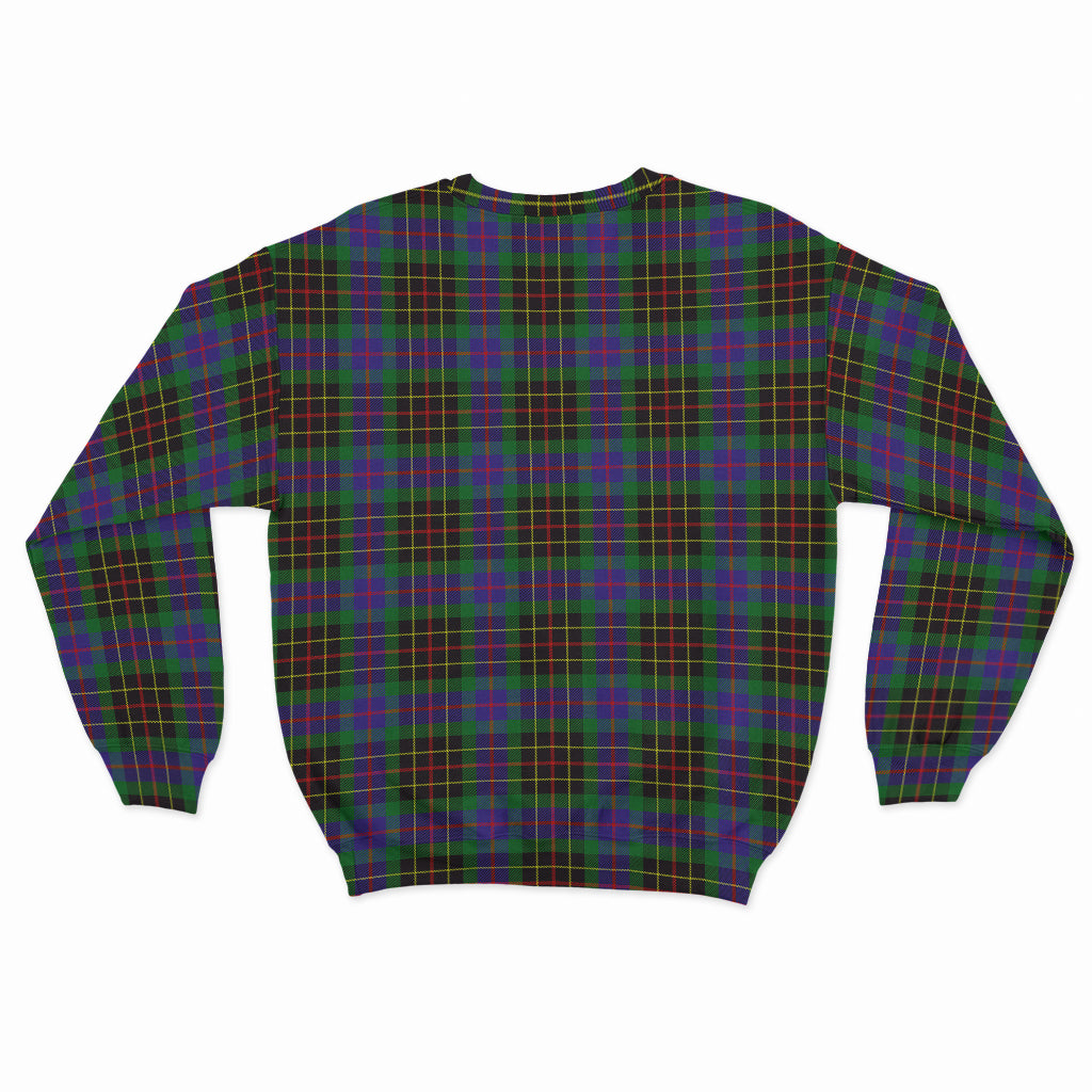 Brodie Hunting Modern Tartan Sweatshirt with Family Crest - Tartanvibesclothing