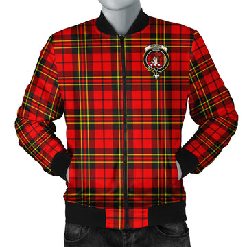Brodie Modern Tartan Bomber Jacket with Family Crest