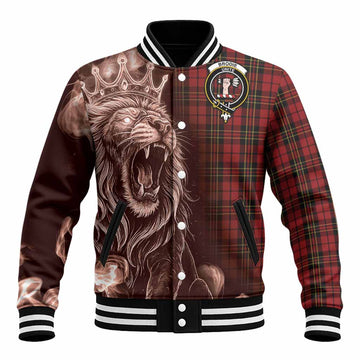 Brodie Tartan Baseball Jacket Roaring Lion Heritage