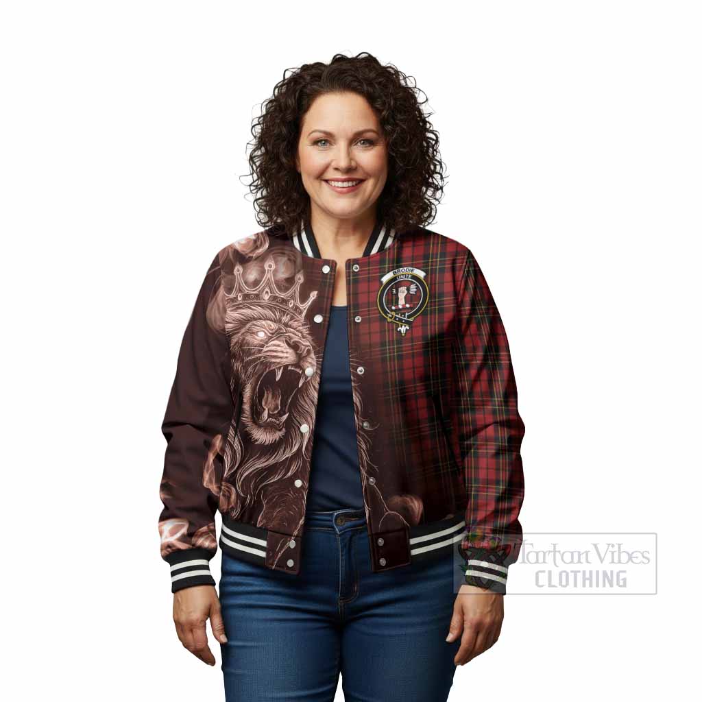 Brodie Tartan Baseball Jacket Roaring Lion Heritage