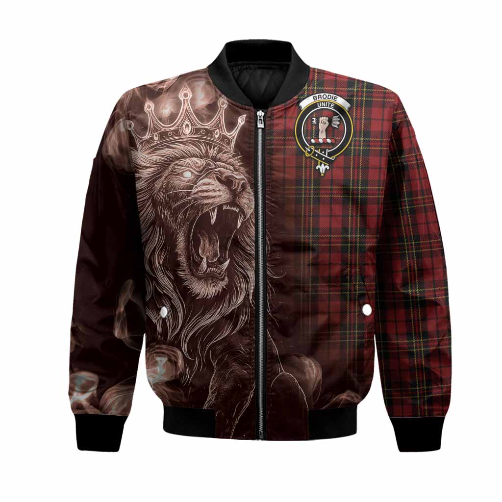 Brodie Tartan Bomber Jacket Roaring Lion Heritage