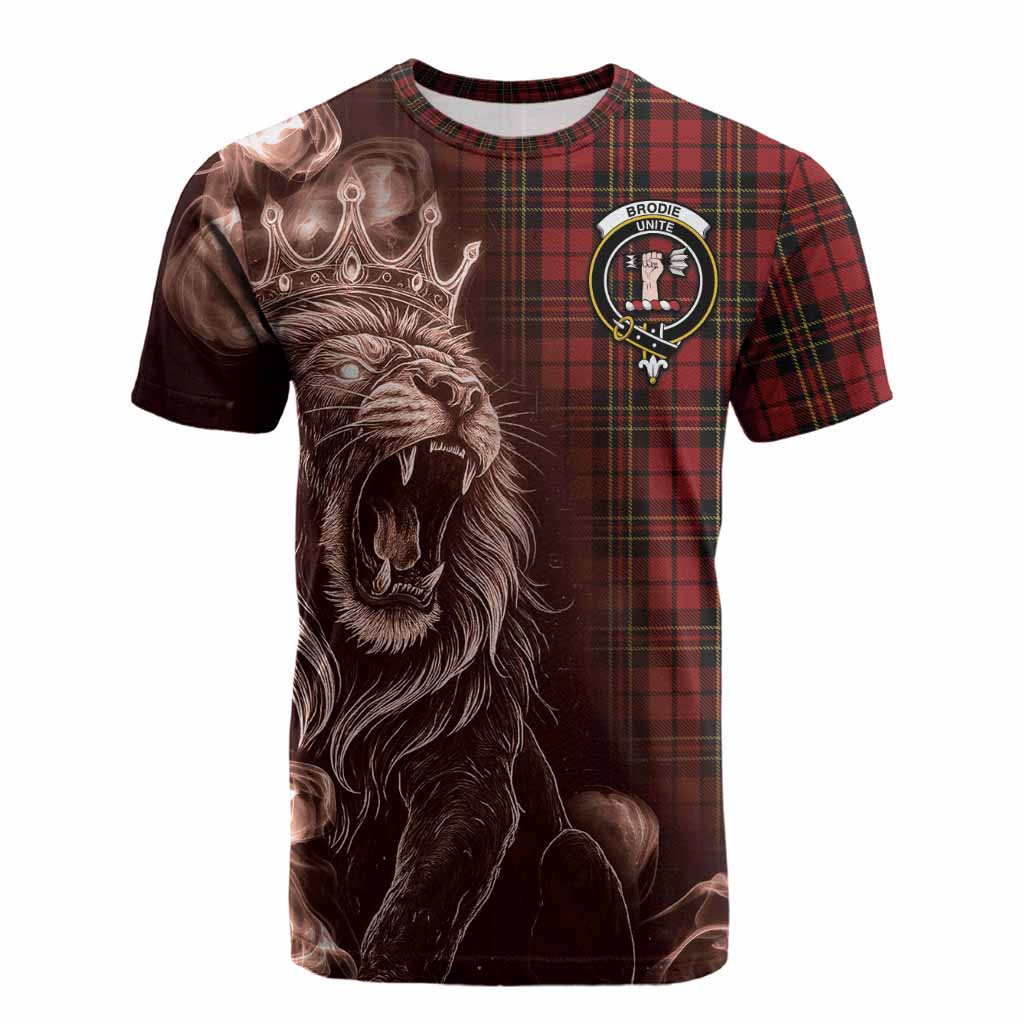 Brodie Tartan Cotton T-shirt Roaring Lion Heritage