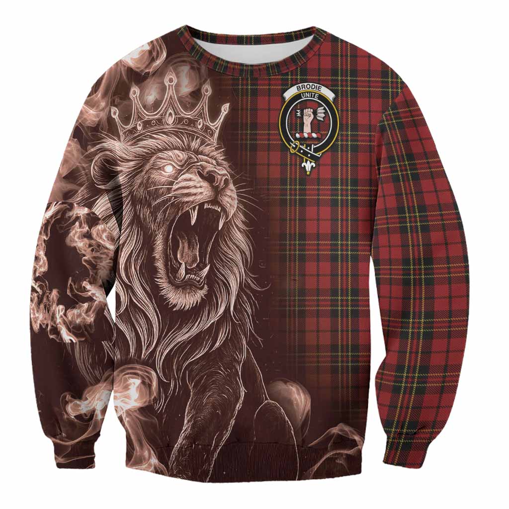 Brodie Tartan Sweatshirt Roaring Lion Heritage