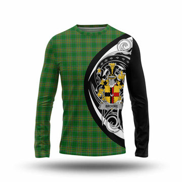Brooke Irish Clan Long Sleeve T-Shirt Celtic Circle Style Unisex - Tartan Vibes Clothing
