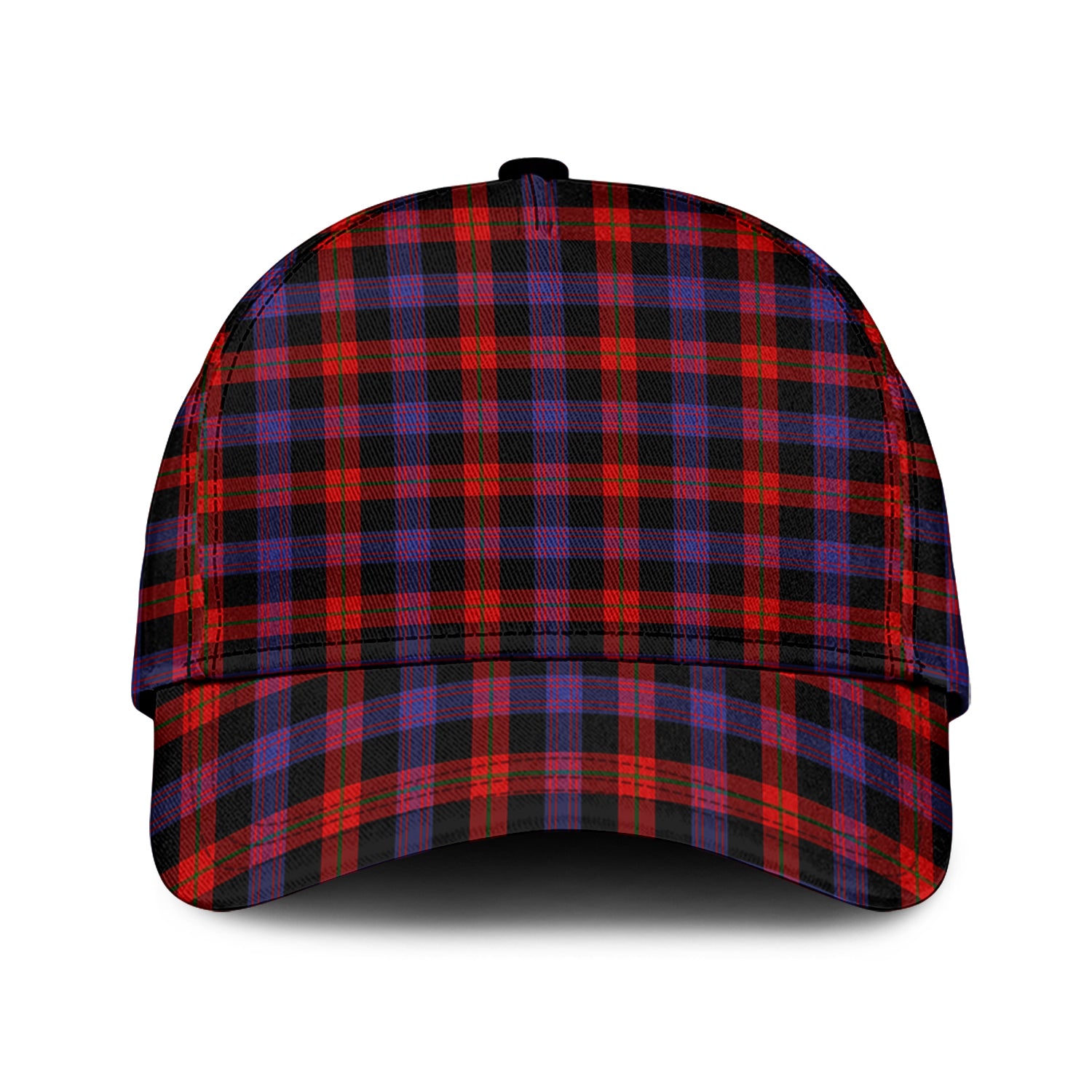 Broun Modern Tartan Classic Cap Classic Cap Universal Fit - Tartan Vibes Clothing