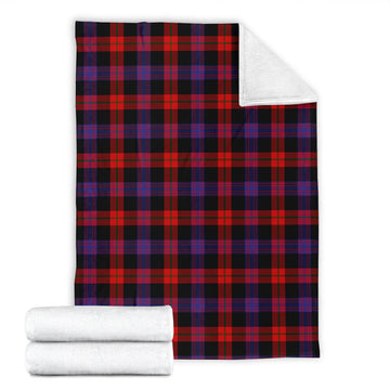Broun Modern Tartan Blanket