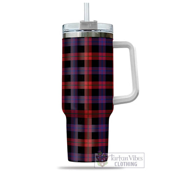 Tartan Vibes Clothing Broun Modern Tartan Tumbler with Handle