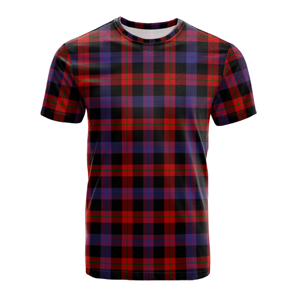 Broun Modern Tartan T-Shirt - Tartanvibesclothing