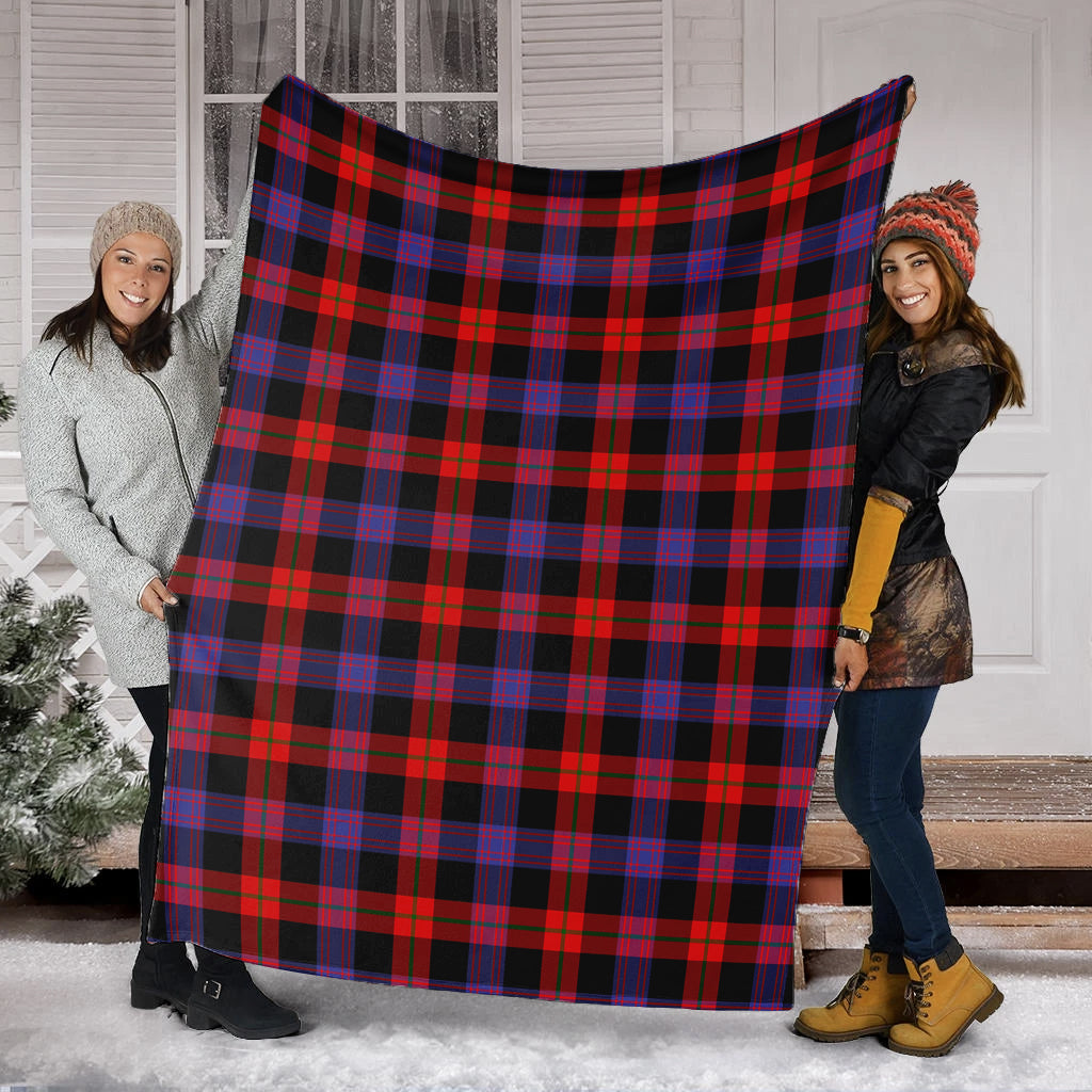 Broun Modern Tartan Blanket - Tartan Vibes Clothing