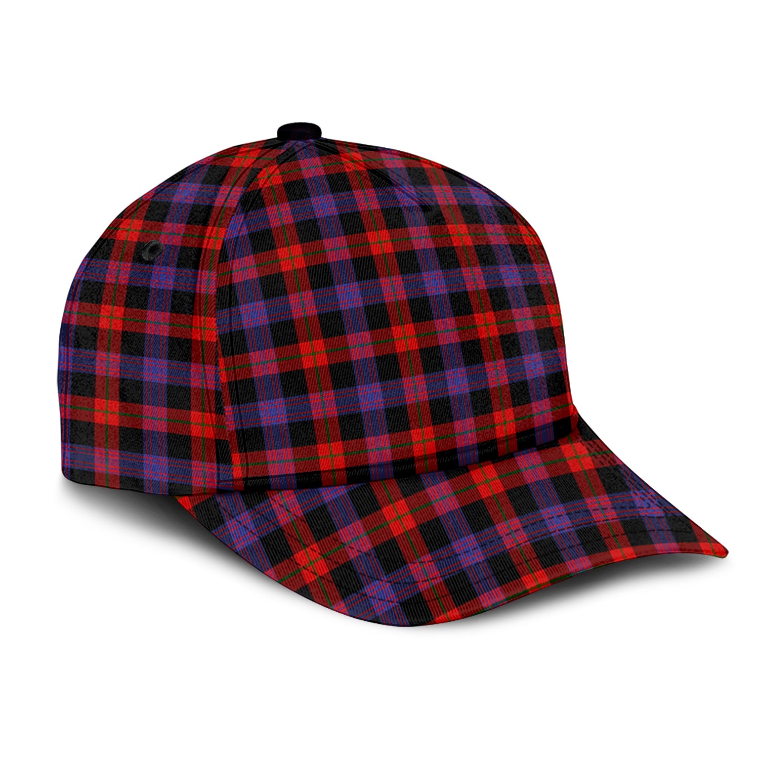 Broun Modern Tartan Classic Cap - Tartan Vibes Clothing