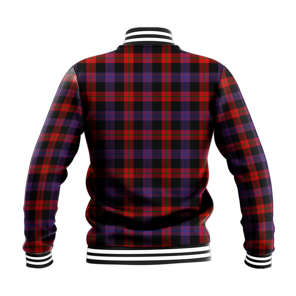 Broun Modern Tartan Baseball Jacket - Tartan Vibes Clothing