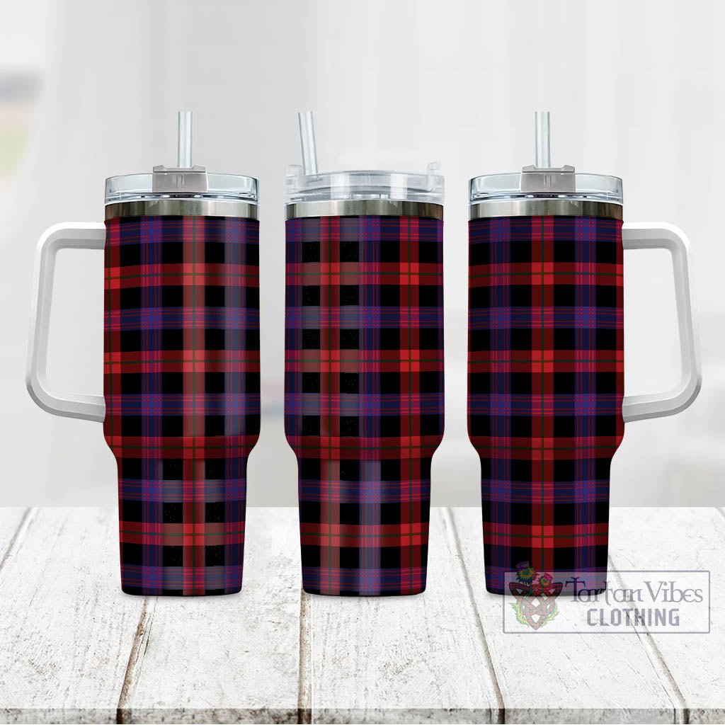 Tartan Vibes Clothing Broun Modern Tartan Tumbler with Handle