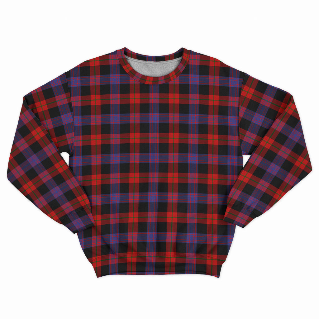 Broun Modern Tartan Sweatshirt - Tartan Vibes Clothing
