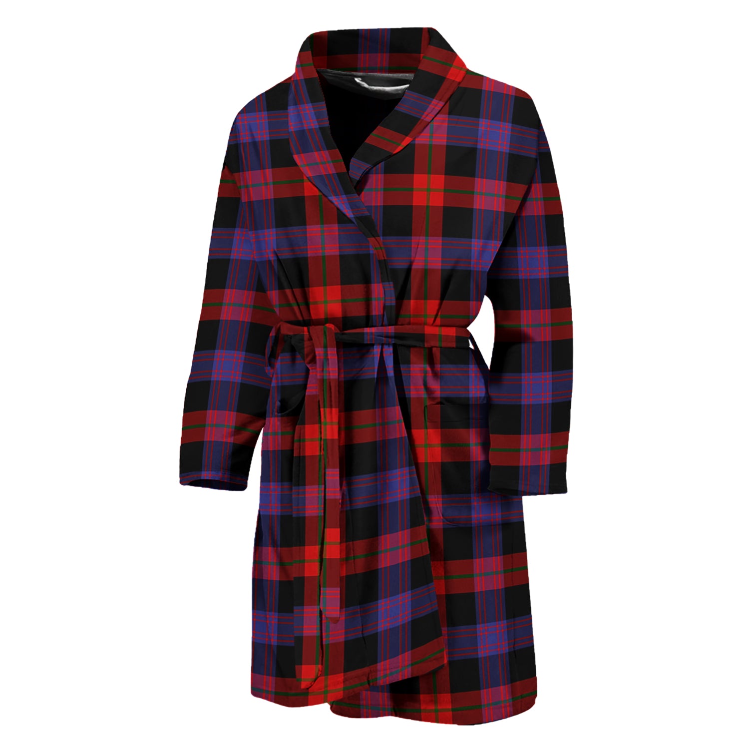 Broun Modern Tartan Bathrobe - Tartan Vibes Clothing
