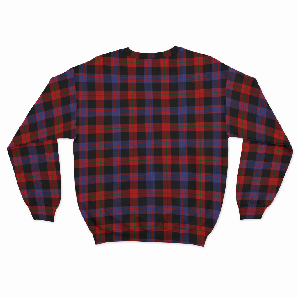 Broun Modern Tartan Sweatshirt - Tartan Vibes Clothing
