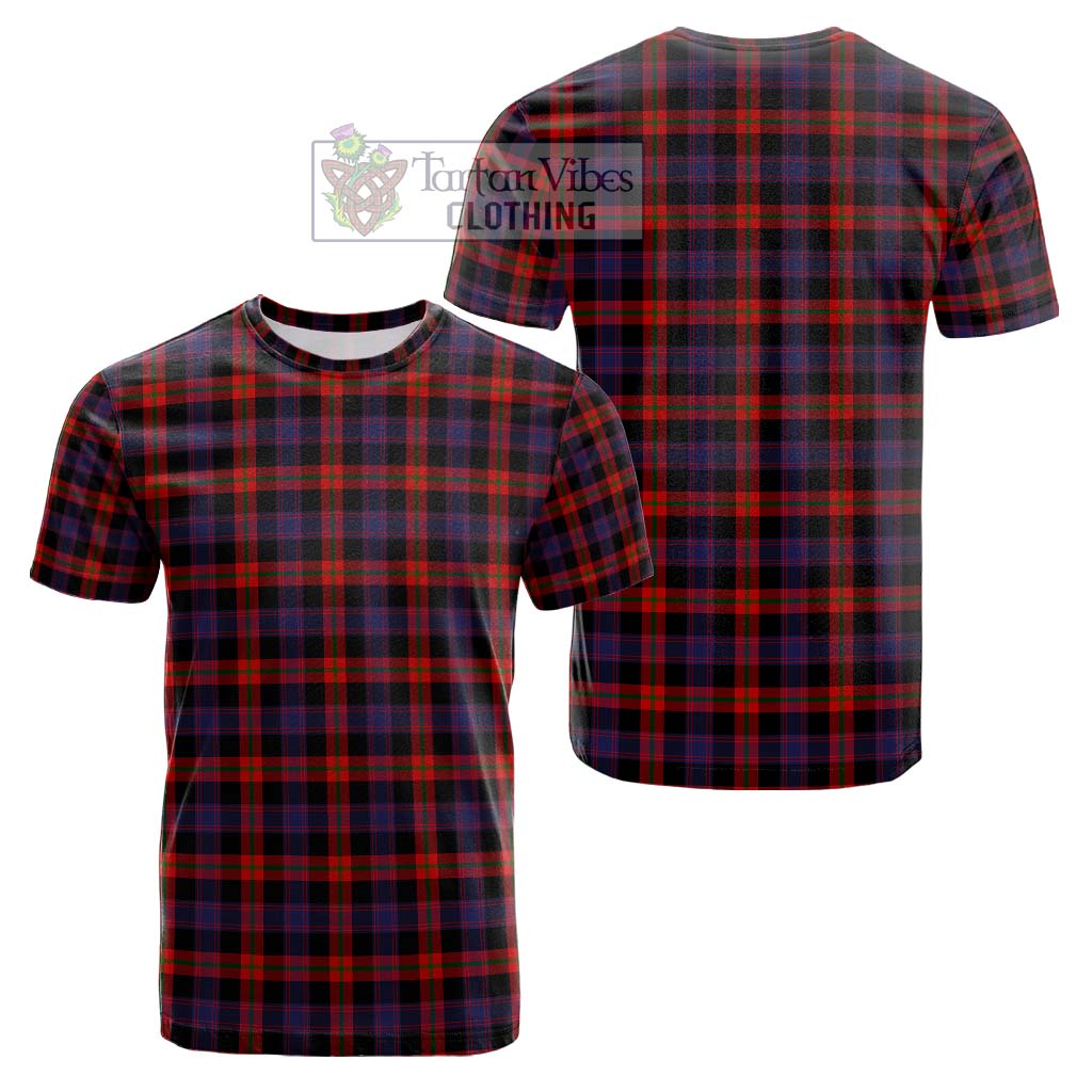 Brown (Broun) Tartan Cotton T-Shirt Kid's Shirt - Tartanvibesclothing Shop