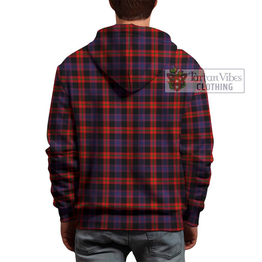 Brown (Broun) Tartan Hoodie with Family Crest DNA In Me Style - Tartanvibesclothing Shop