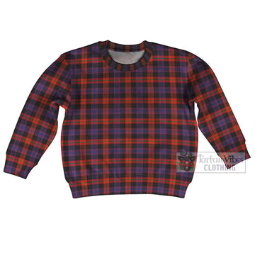 Tartan Vibes Clothing Brown (Broun) Tartan Kid Ugly Sweater