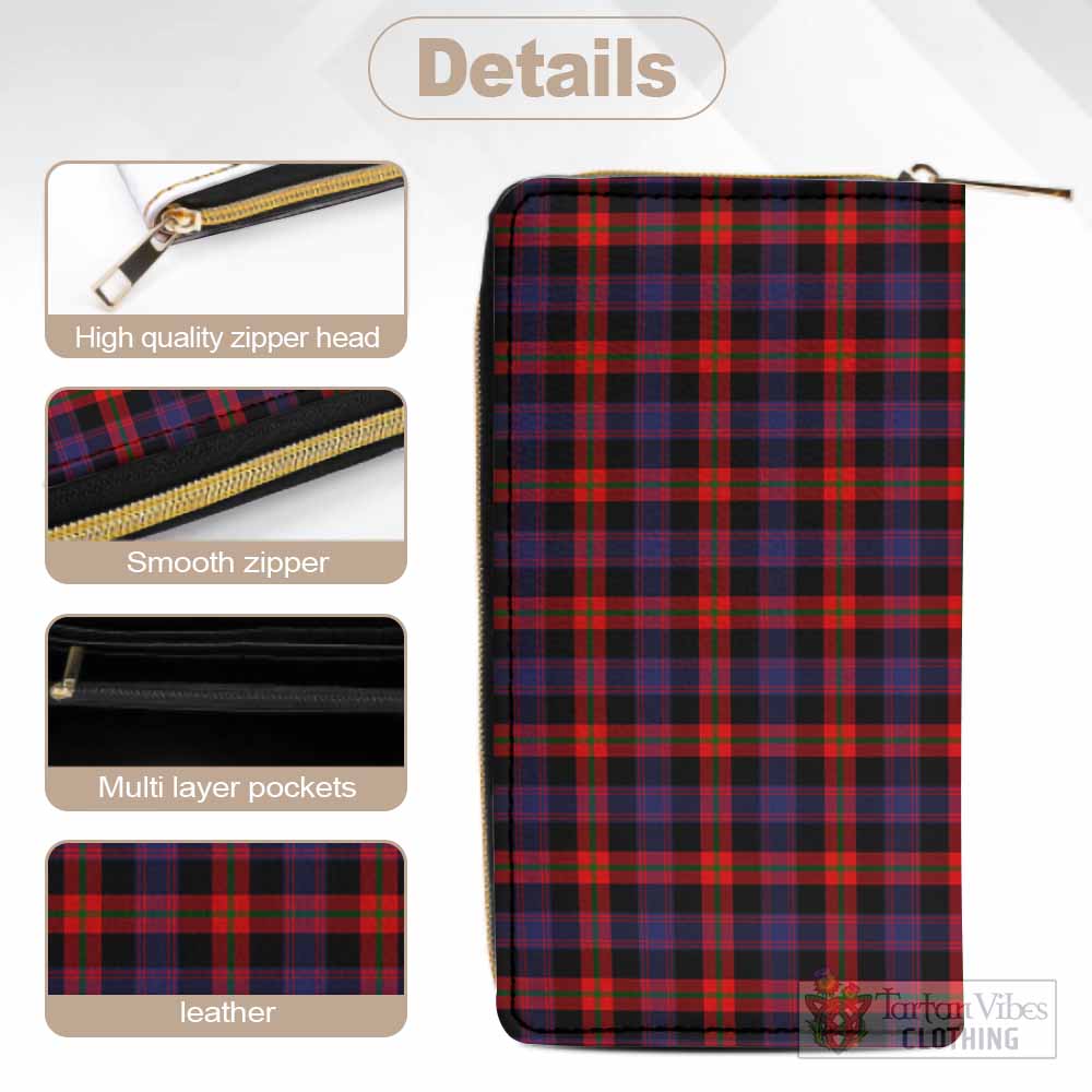 Tartan Vibes Clothing Brown (Broun) Tartan Women's Leather Wallet