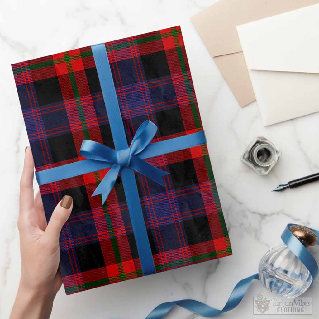Brown (Broun) Classic Tartan Wrapping Paper, Classic Scottish Plaid Gift Wrap