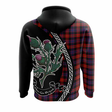 Brown (Broun) Family Crest Tartan Hoodie Alba Thistle Inspired - Tartan Vibes Clothing