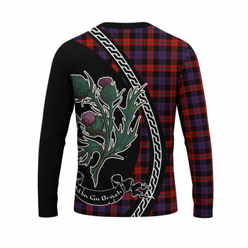 Brown (Broun) Family Crest Tartan Long Sleeve T-Shirt Alba Thistle Inspired - Tartan Vibes Clothing