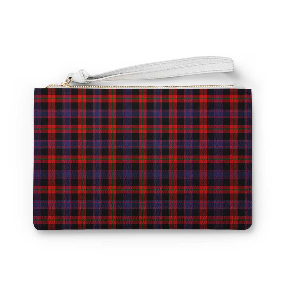Tartan Vibes Clothing Brown (Broun) Tartan Clutch Bag
