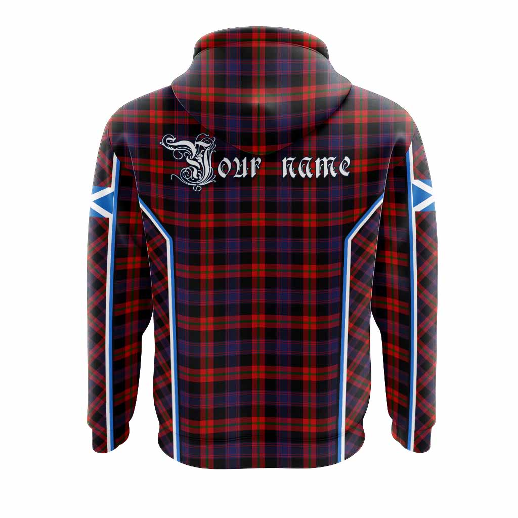 Brown (Broun) Tartan Crest Hoodie Scotland Coat of Arm Flag Style - Tartan Vibes Clothing