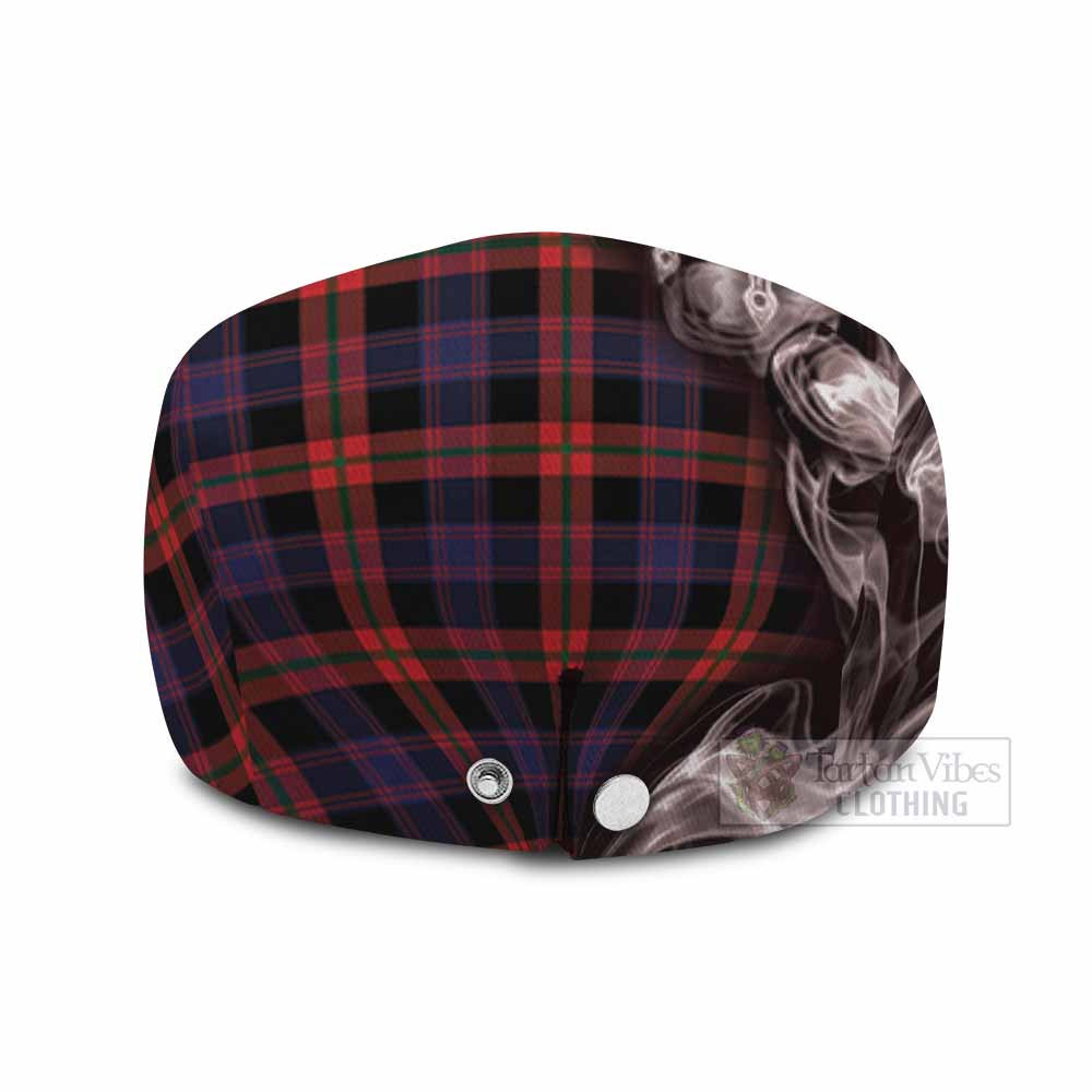 Brown (Broun) Tartan Flat Cap, Jeff Cap Roaring Lion Heritage