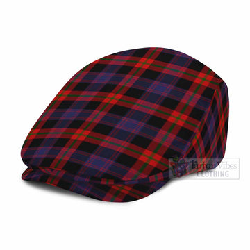 Brown (Broun) Tartan Jeff Cap, Tartan Flat Cap